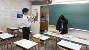 10月理科実験リハーサル
